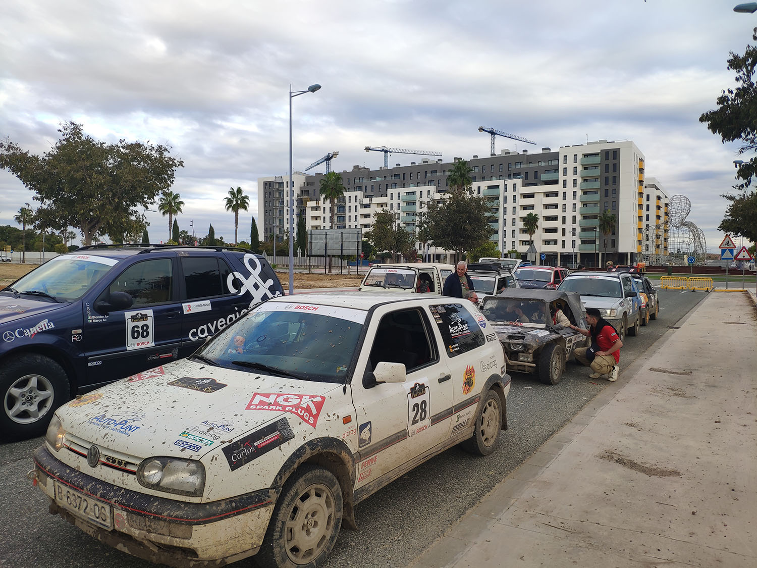Gran acogida en Dos Hermanas de la X Spain Classic Raid