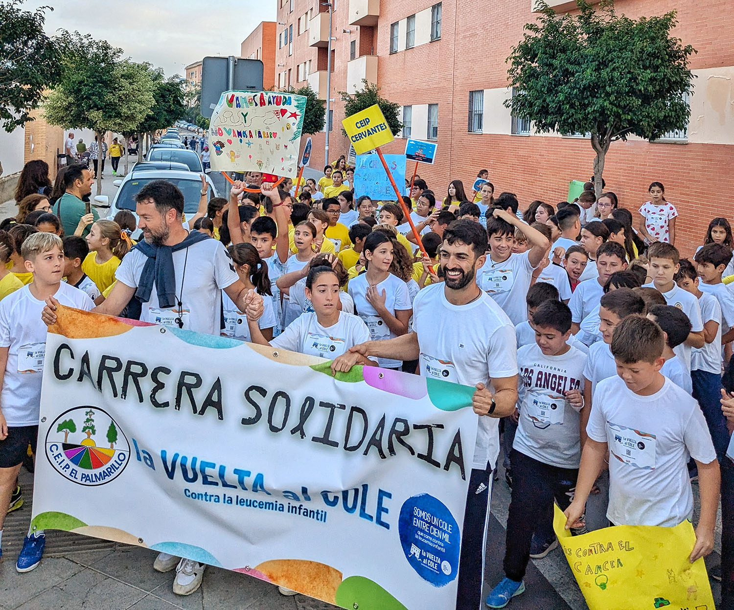 La vuelta al cole contra la leucemia infantil