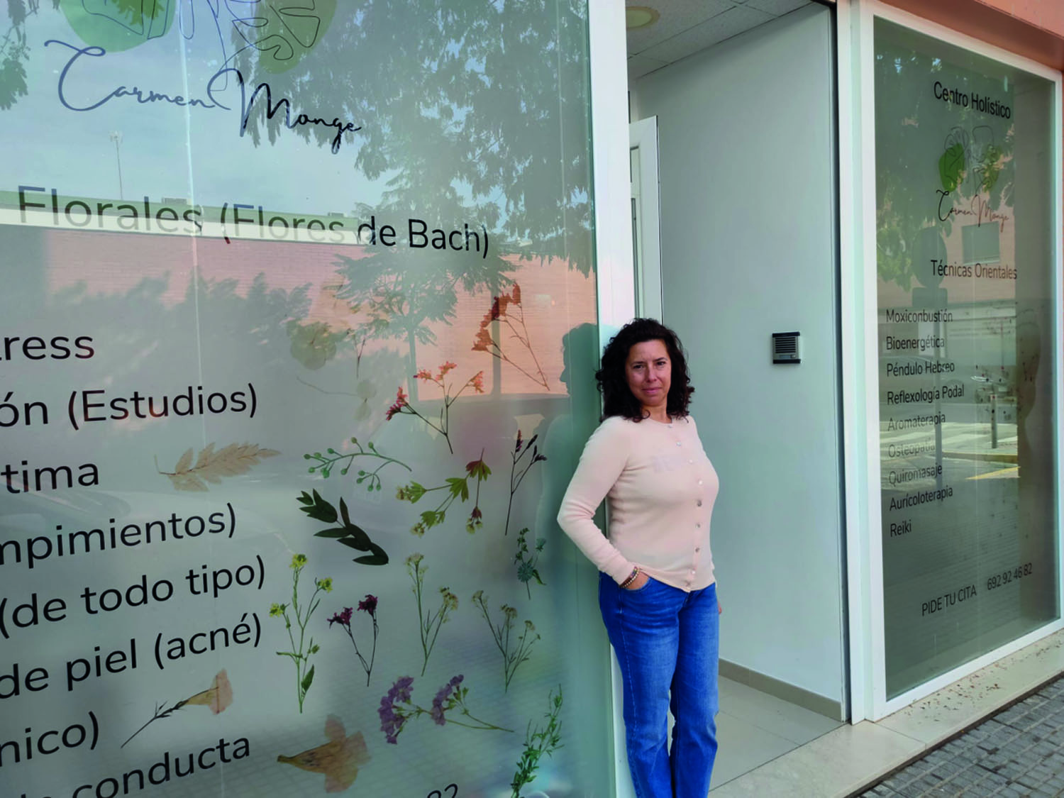 Carmen Monge traslada las instalaciones de su centro holístico