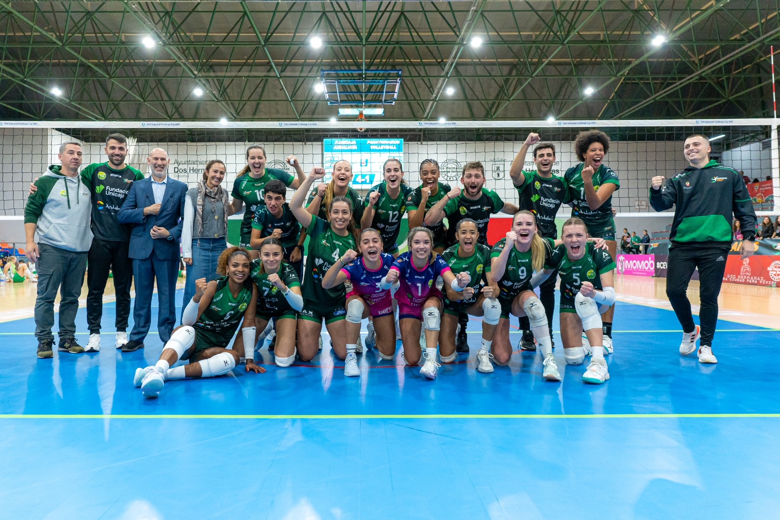 Histórica remontada del Fundación Unicaja Andalucía en Europa