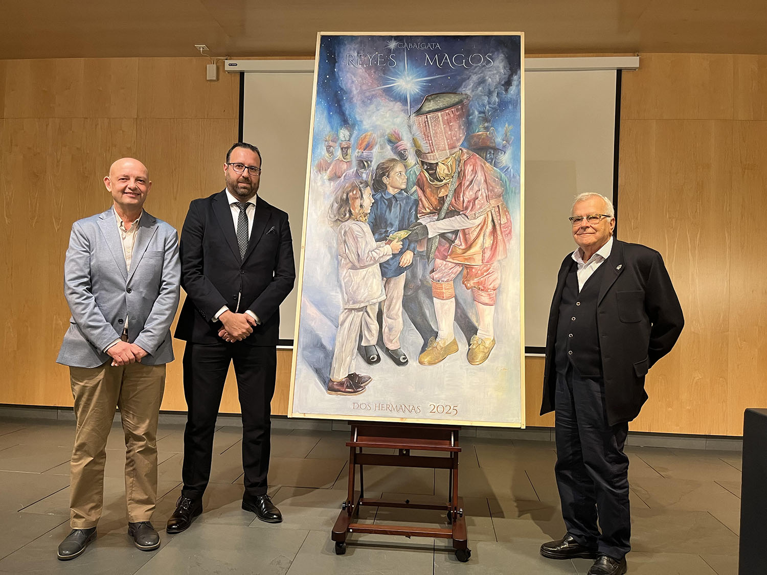 Francisco Gómez Santiago reivindica en su cartel la magia de los Reyes Magos