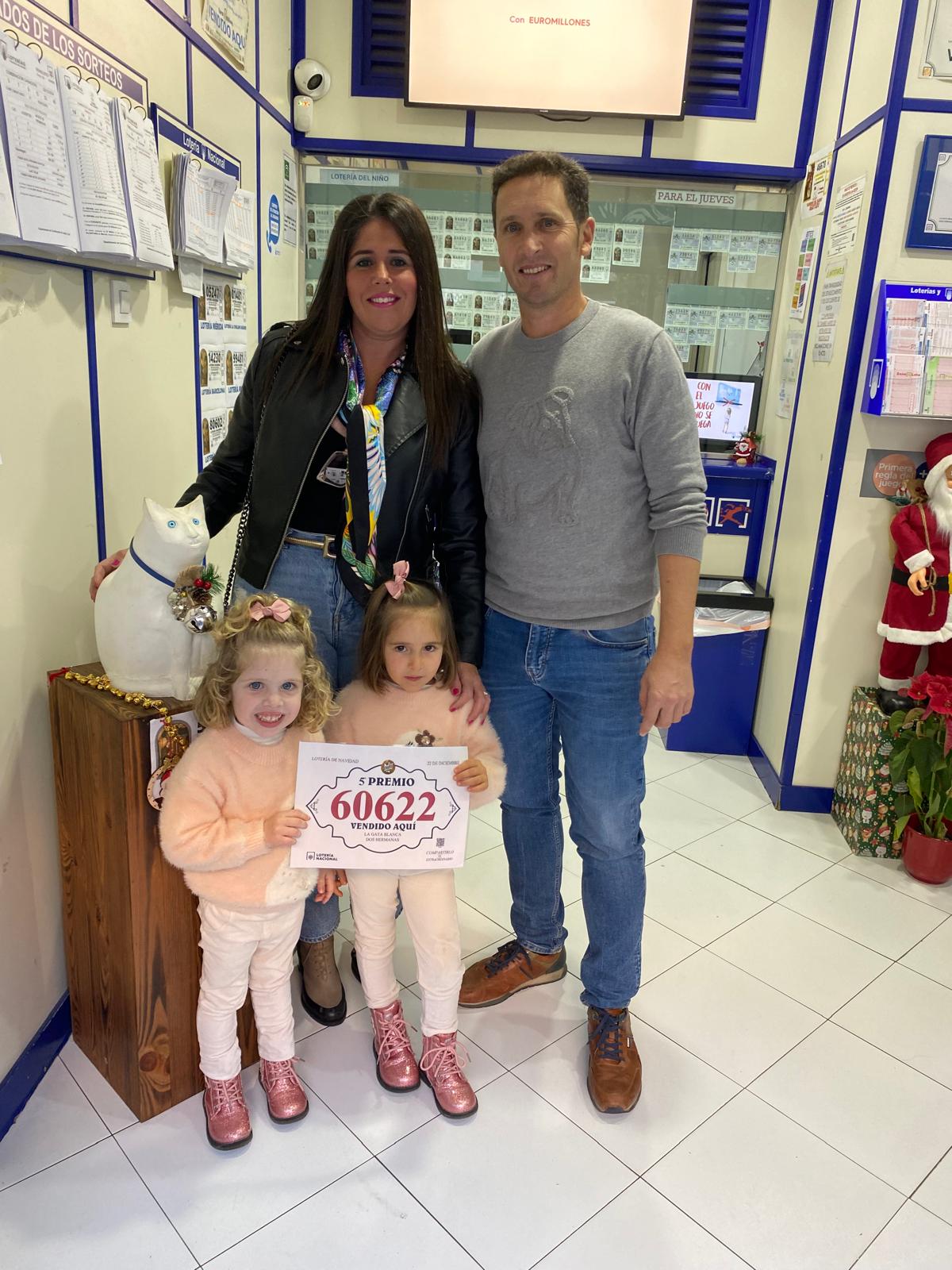 Dos quintos premios de la Lotería de Navidad vendidos en Montequinto
