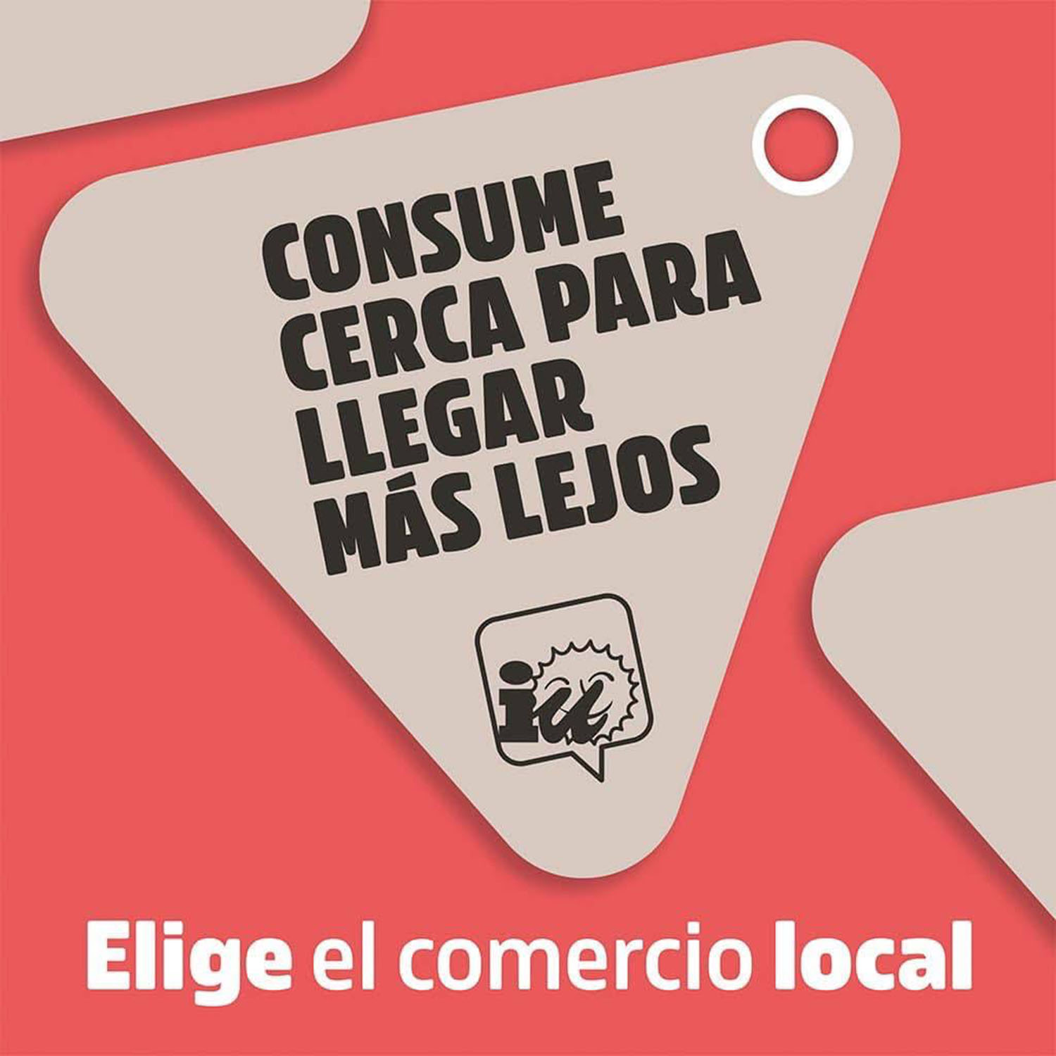 Campaña de IU para animar al consumo en el comercio local