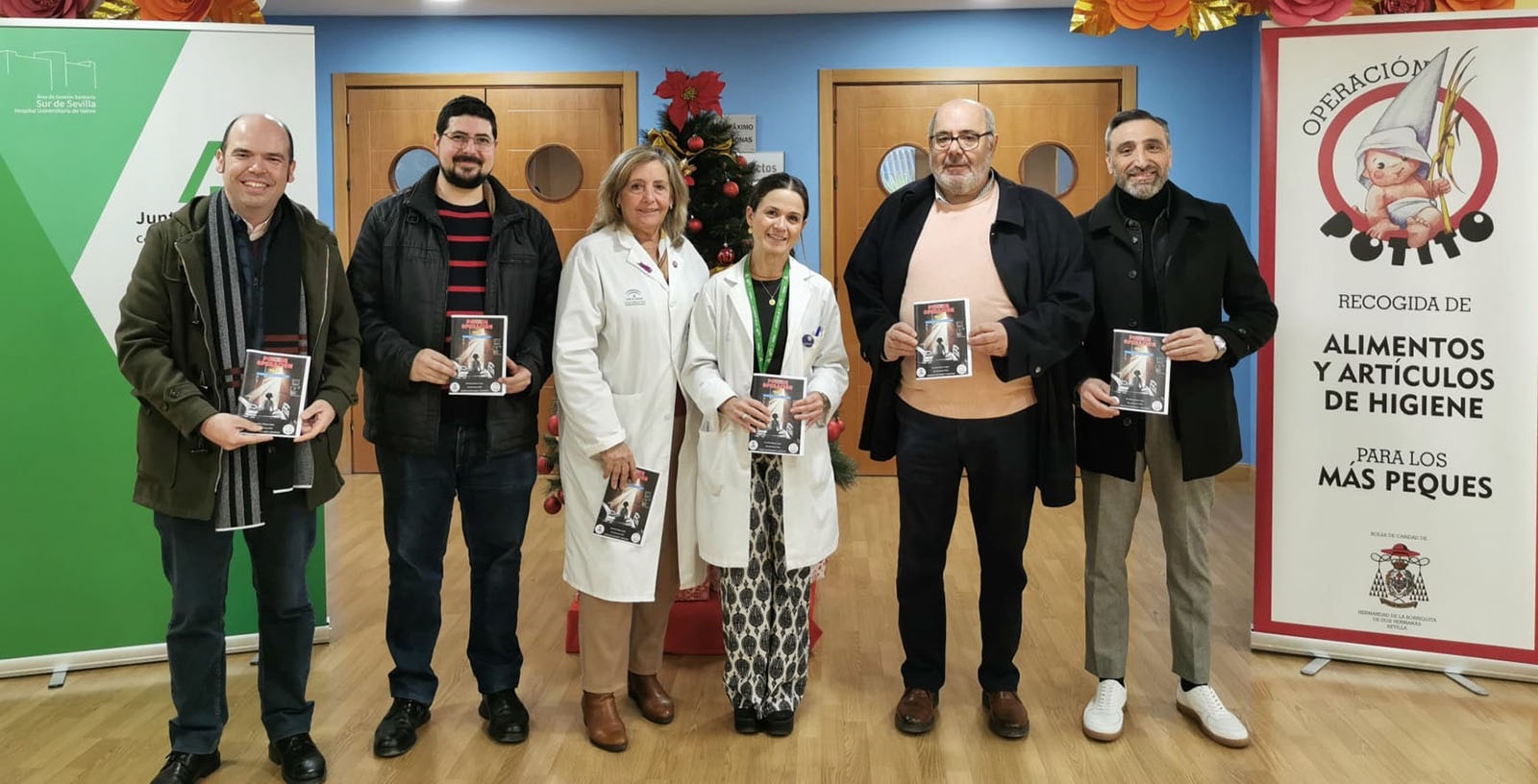 Operación Potito entrega su relato solidario en el Hospital de Valme