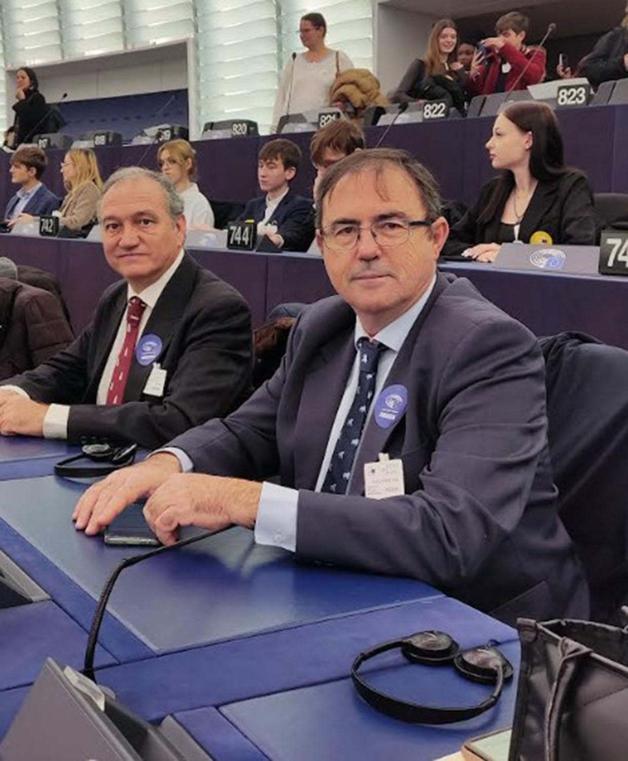 Pedro Jurado galardonado por su trayectoria Erasmus