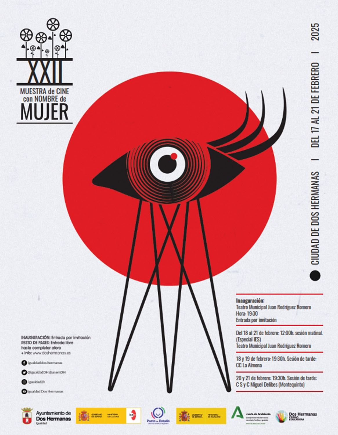 La XX Muestra de Cine Con Nombre de Mujer se celebra en febrero