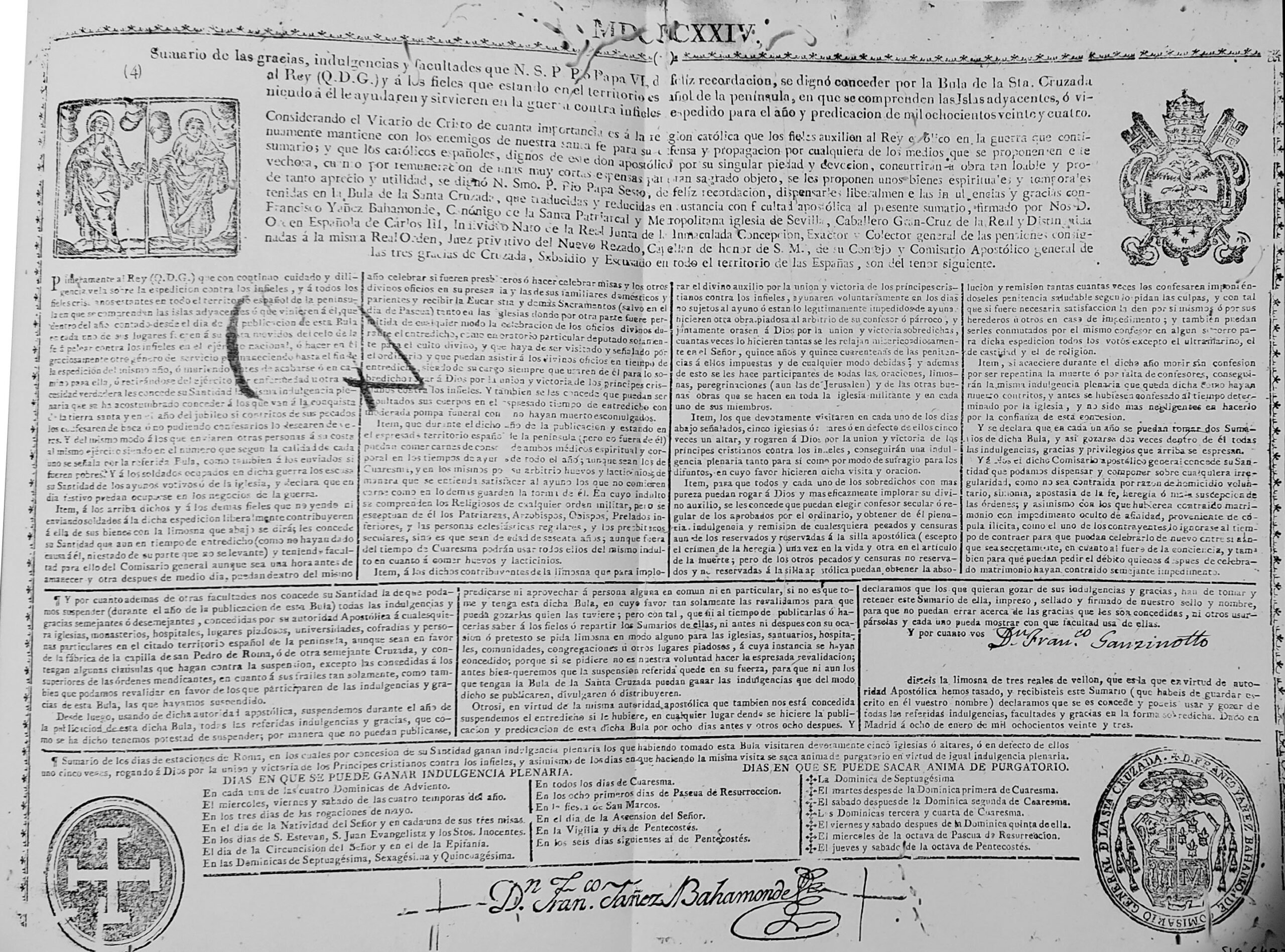La bula de la Santa Cruzada
