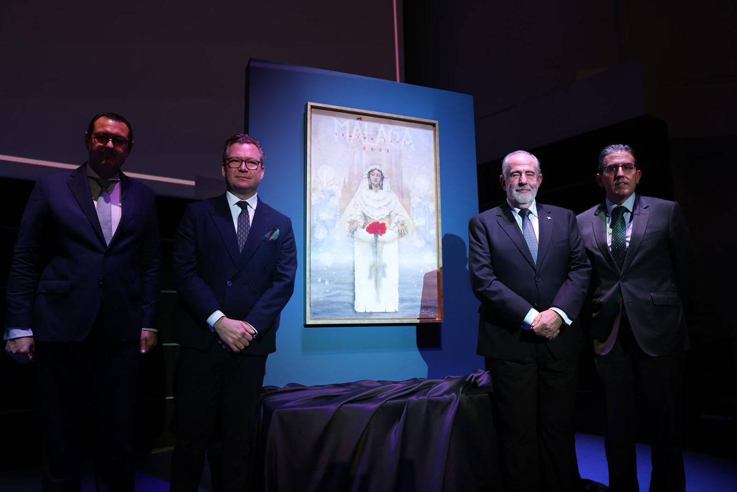 La Semana Santa de Málaga anunciada por Juan M. Martín Mena