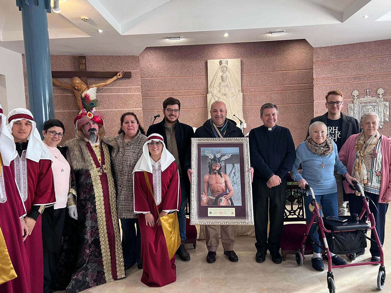 Cuadro de Jesús Humillado para la Residencia de San Rafael