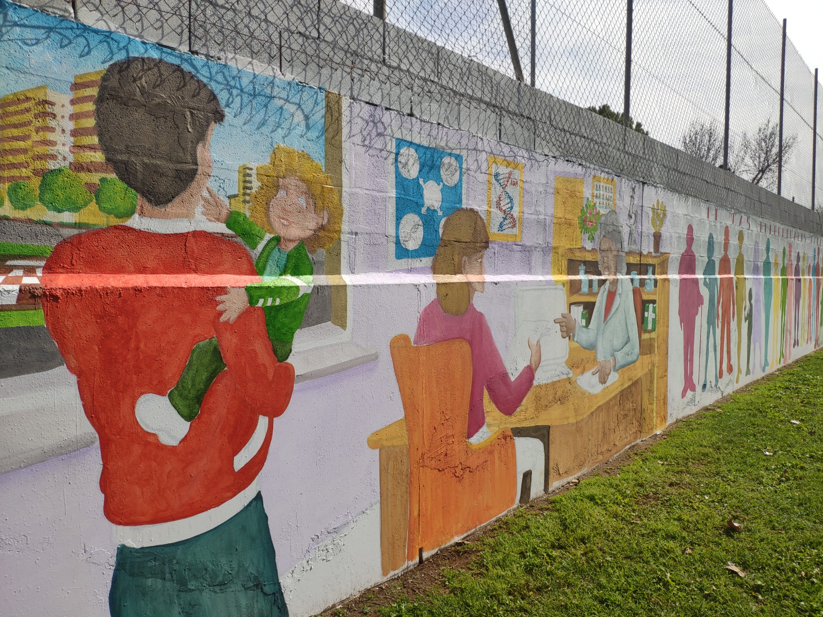 Las enfermedades raras tendrán mural en la ciudad