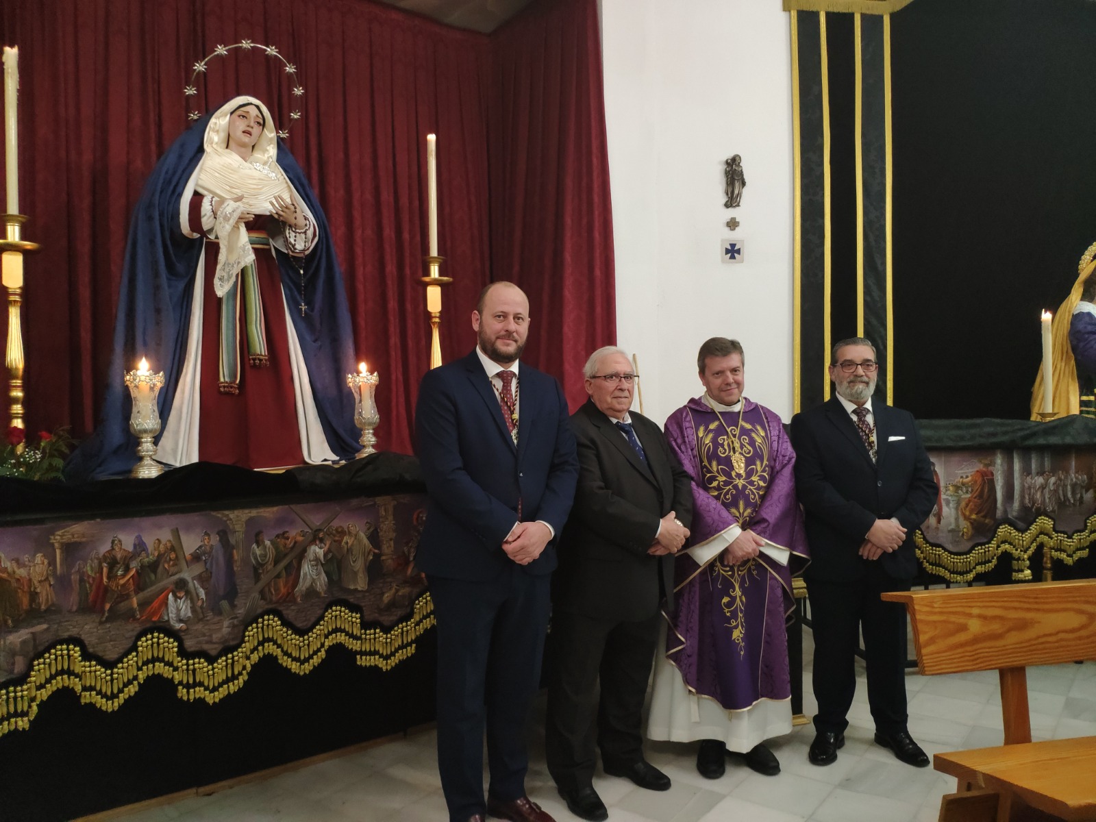 El museo andante del palio de La Misericordia sigue sumando obras