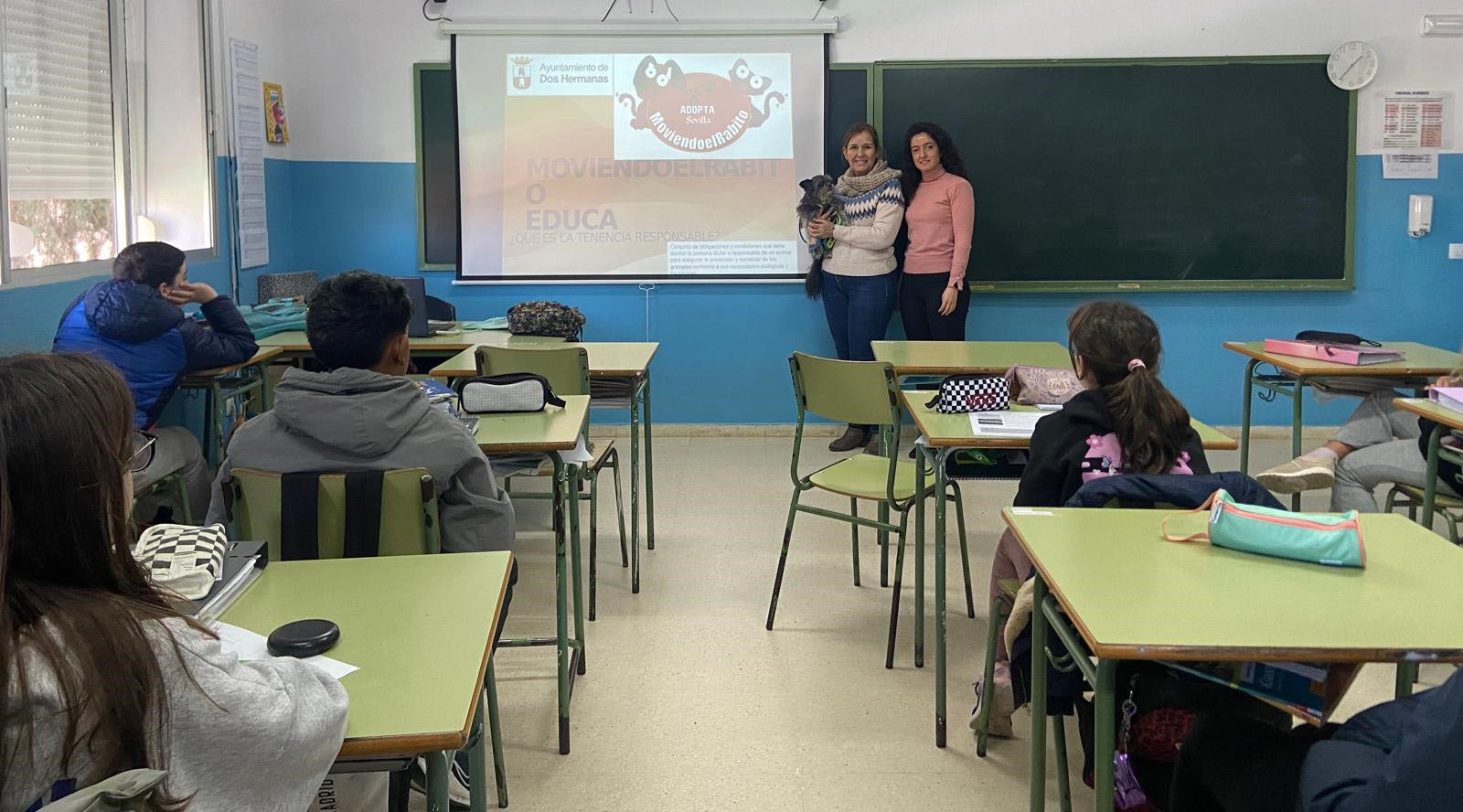 Charlas de concienciación animal para centros de enseñanza