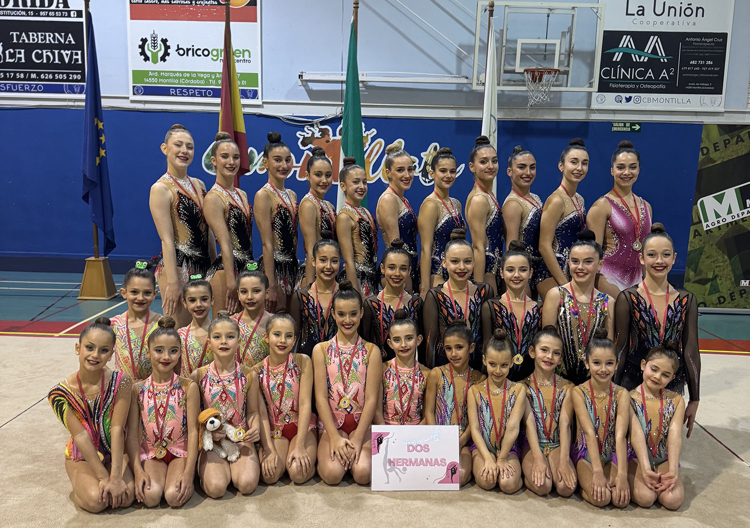 Las gimnastas nazarenas brillaron en varias citas deportivas