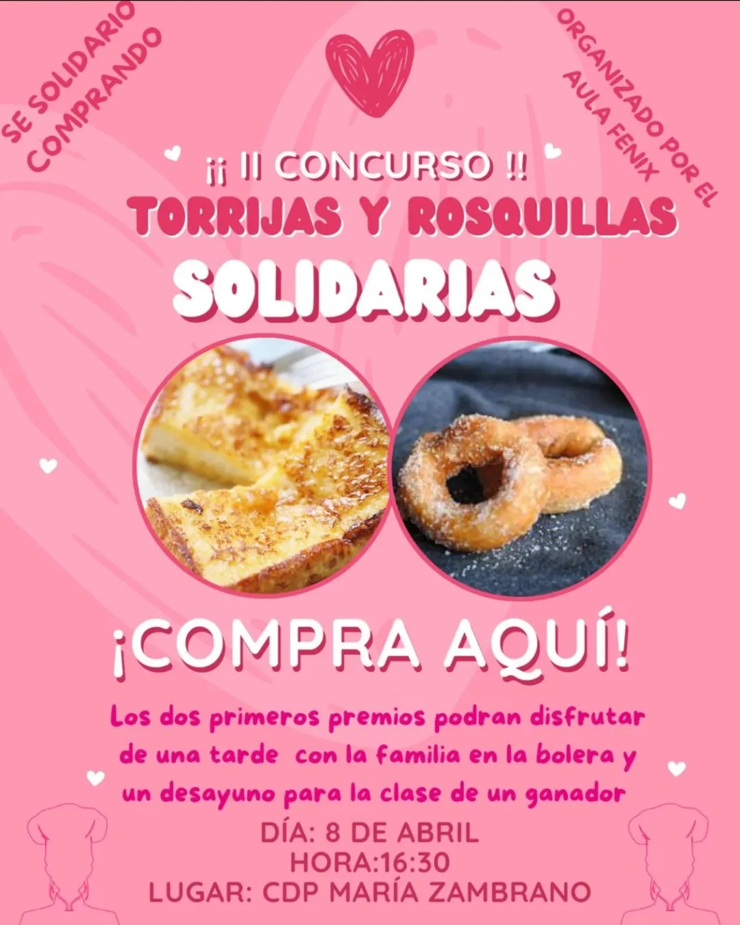 Concurso de torrijas y rosquillas a beneficio de Anfi