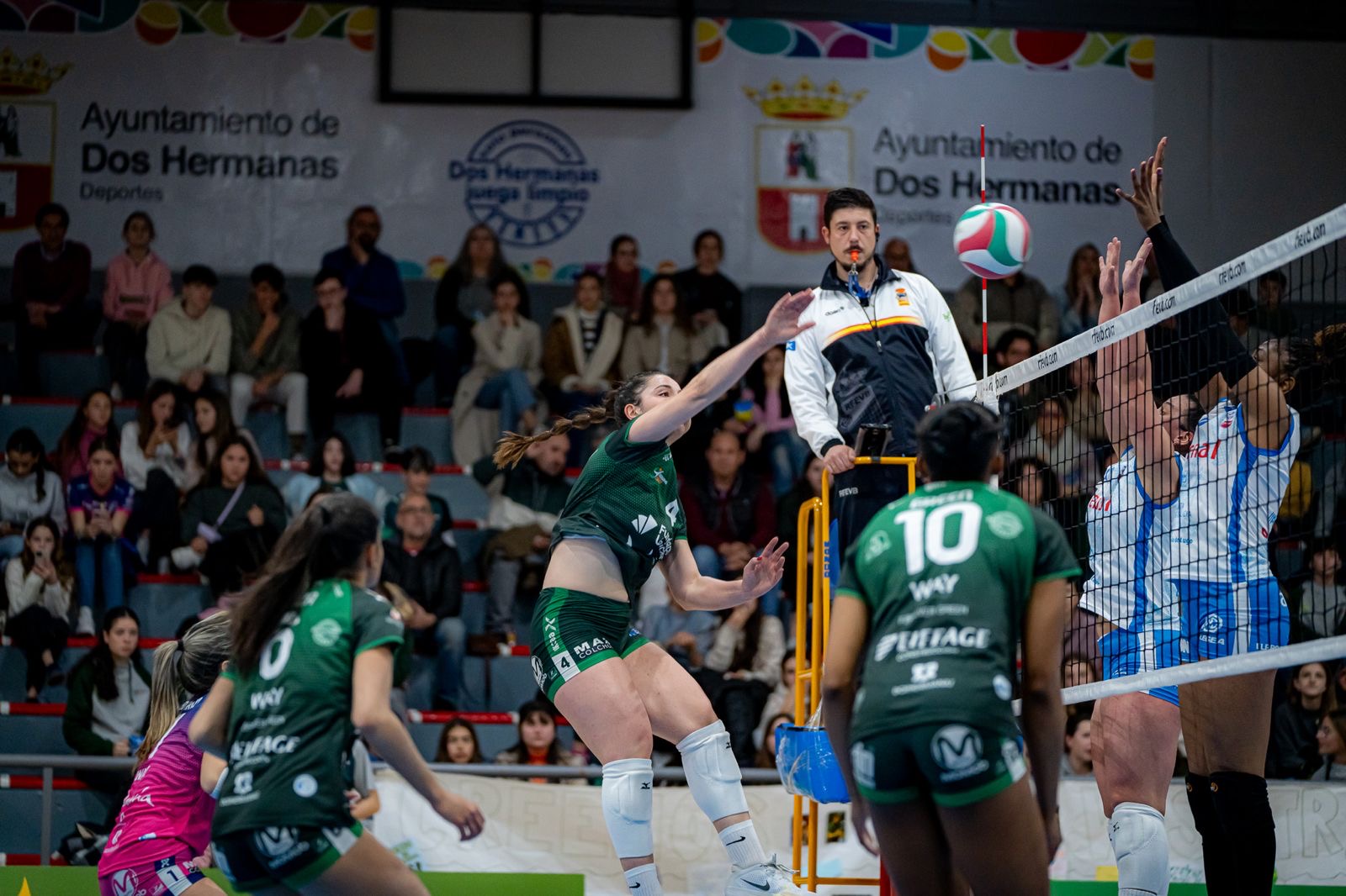 Primer partido de cuartos de final con contundente derrota