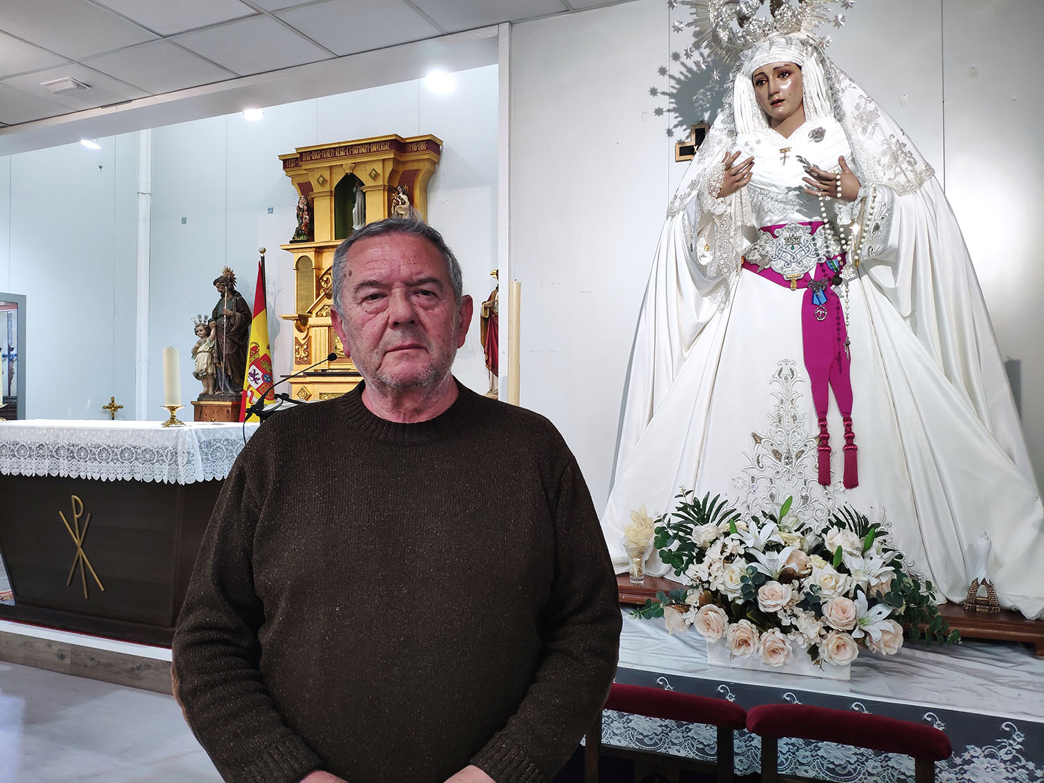 Marcos Oliva García, hermano mayor de Tres Caídas
