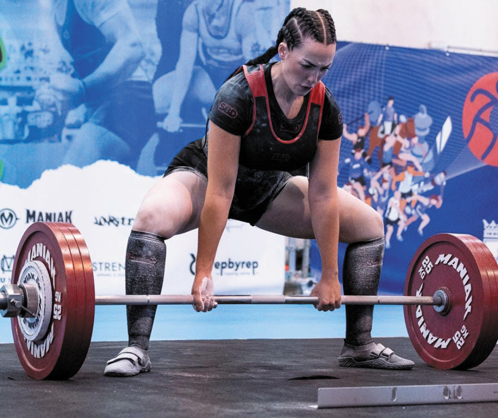 María Suárez León, subcampeona andaluza de powerlifting