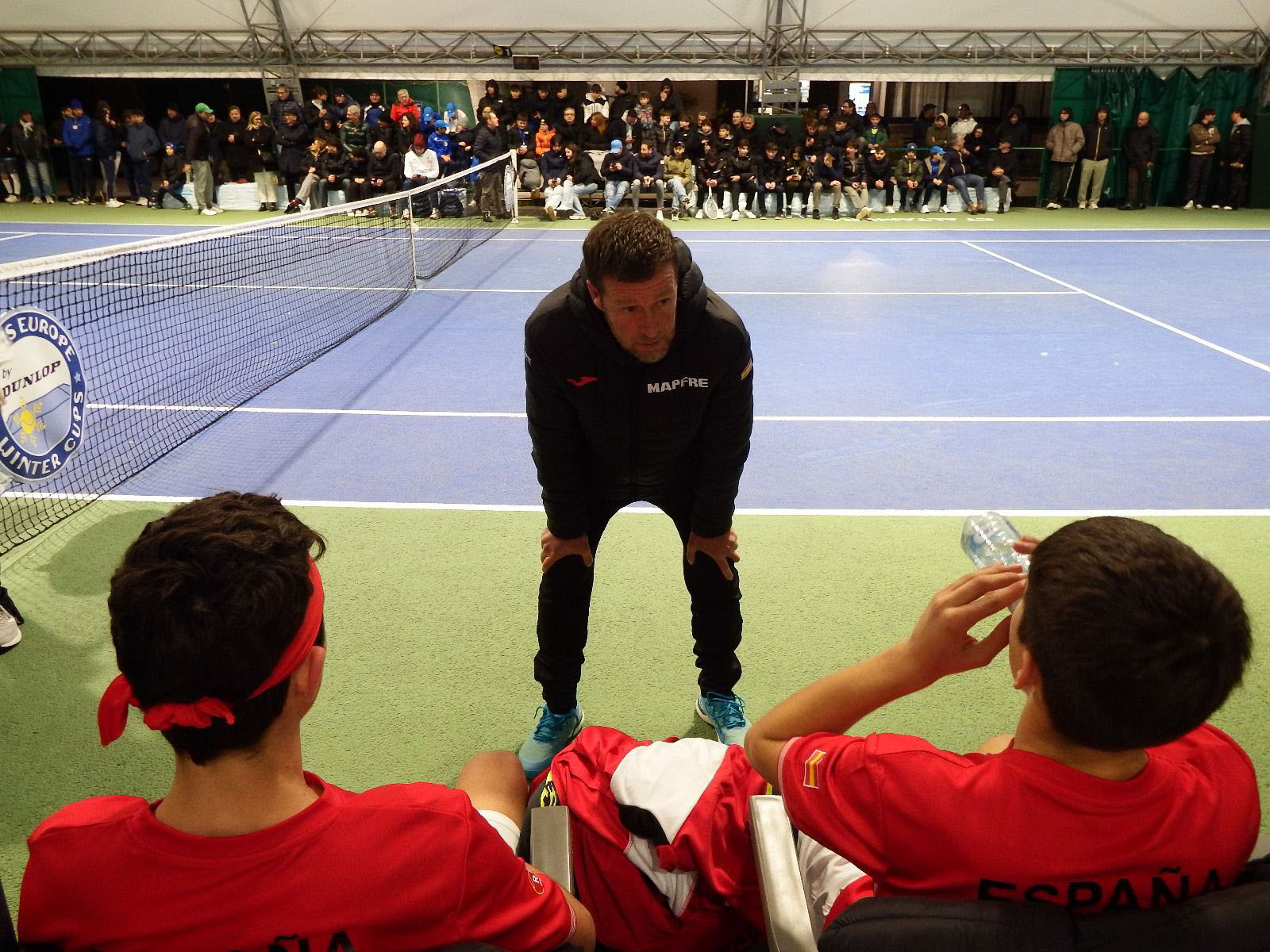 Nicolás Pérez cumple 15 años con la selección de tenis sub 14