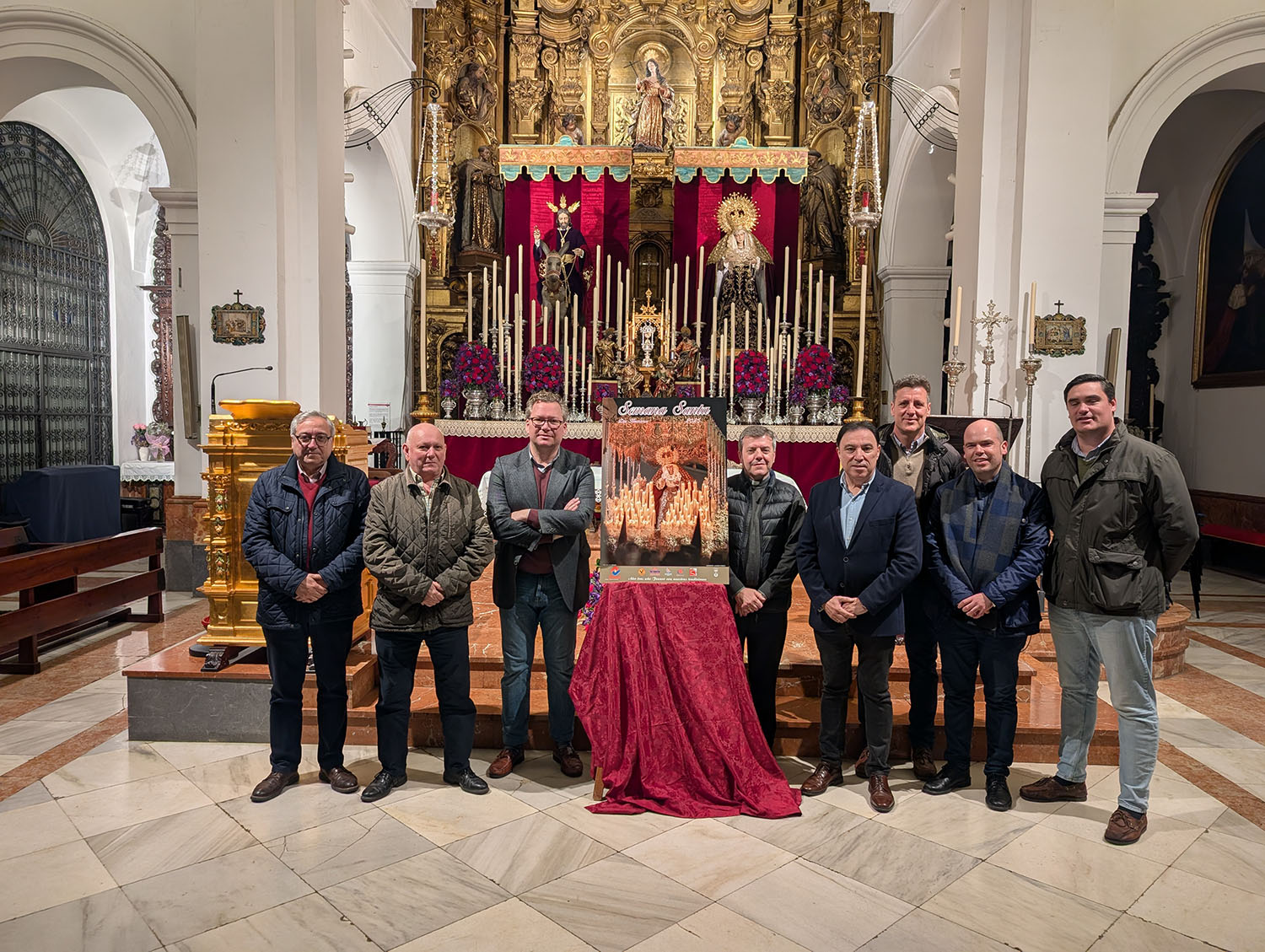 La Virgen de la Estrella en el cartel de la Semana Santa de Fenaco