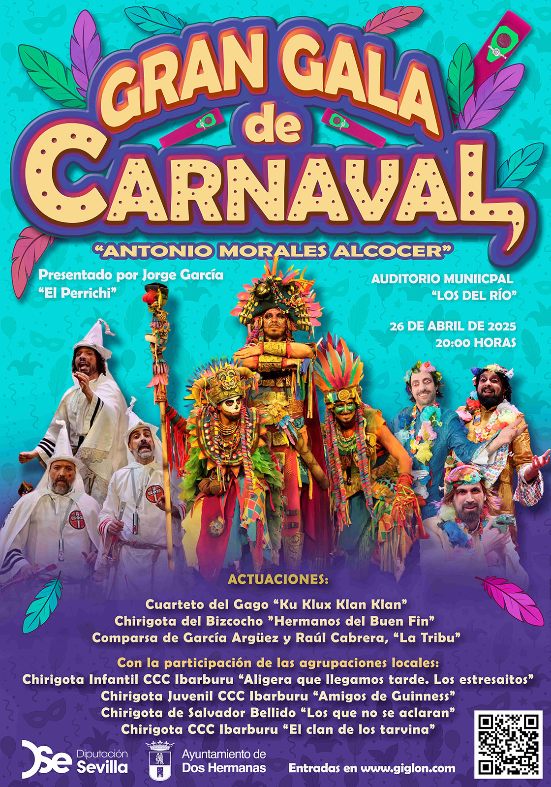 La Gran Gala de Carnaval 2025 Antonio Morales Alcocer tiene fecha