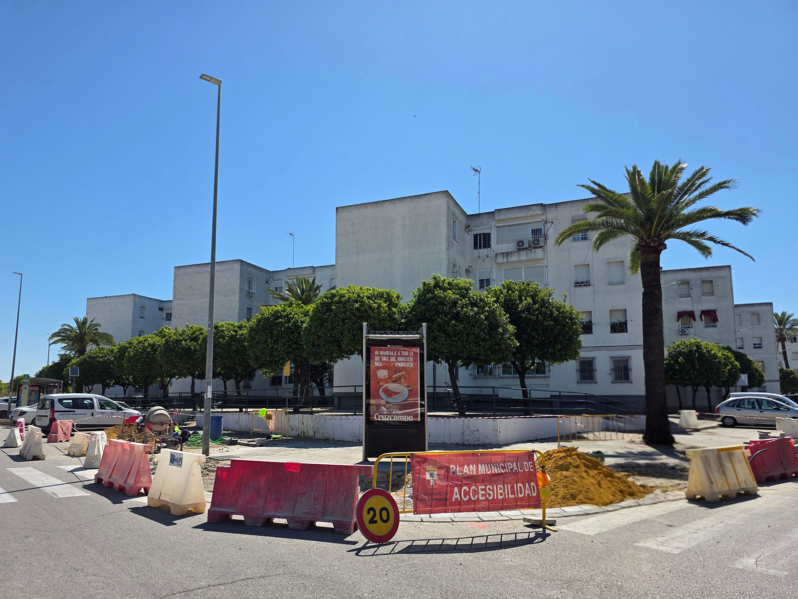 Ciudad Blanca centra una nueva acción del Plan de Accesibilidad
