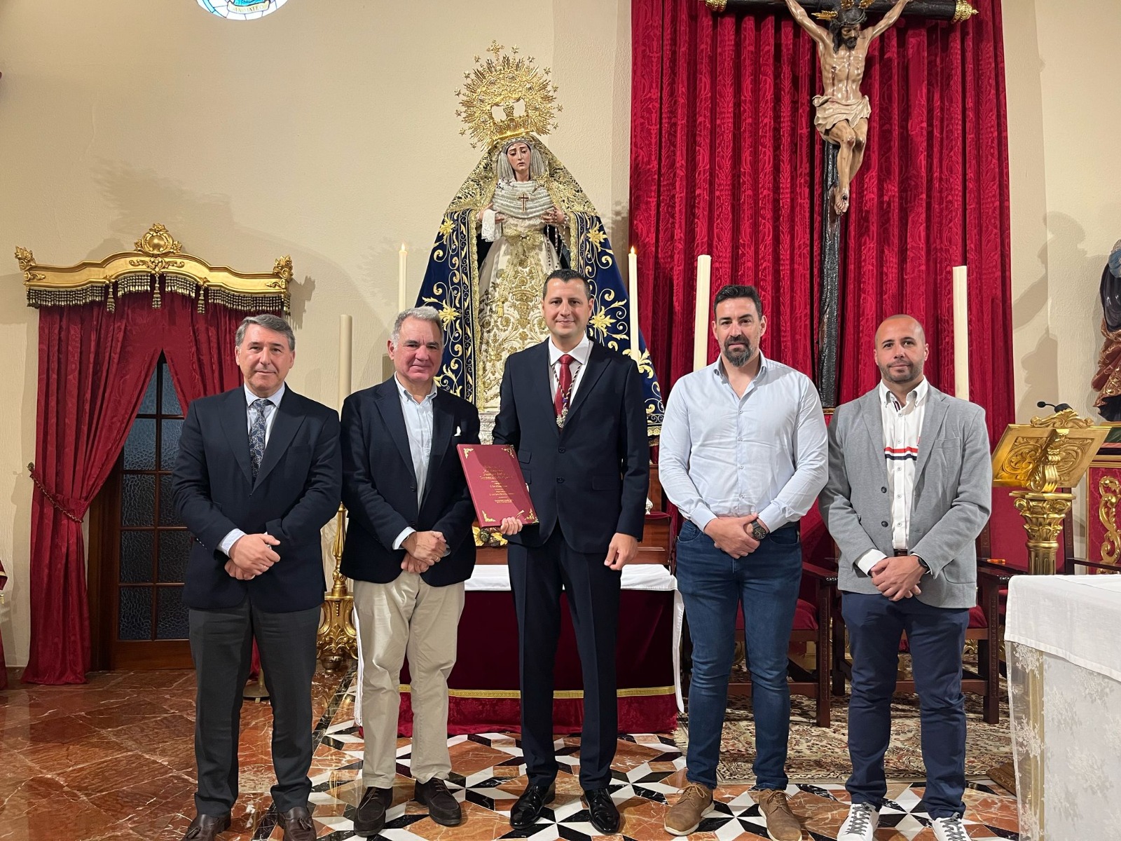 Daniel Perea Vázquez pregonó la Semana Santa en Santa Aurelia