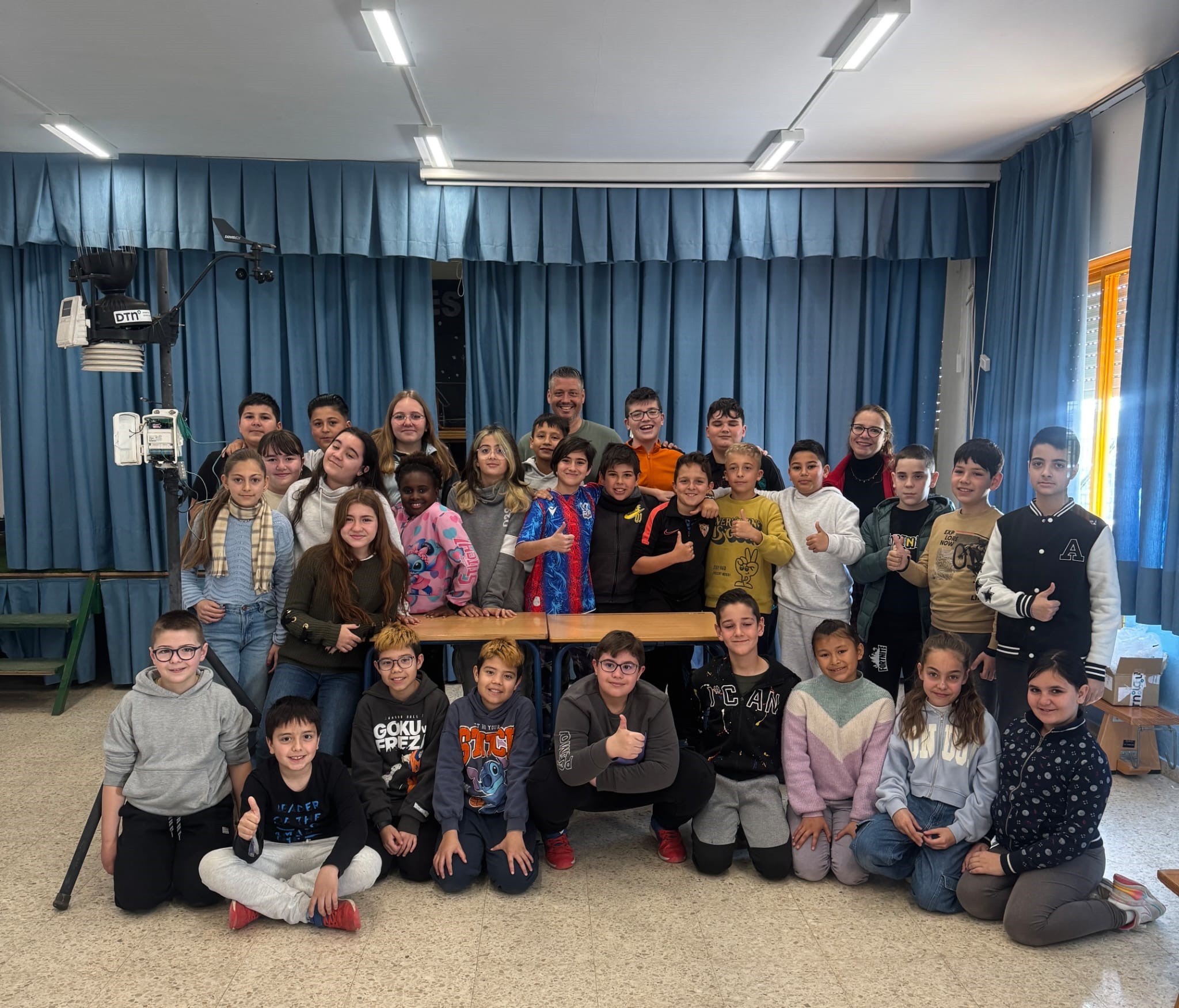 La meteorología protagoniza un Taller didáctico en el CEIP Las Portadas