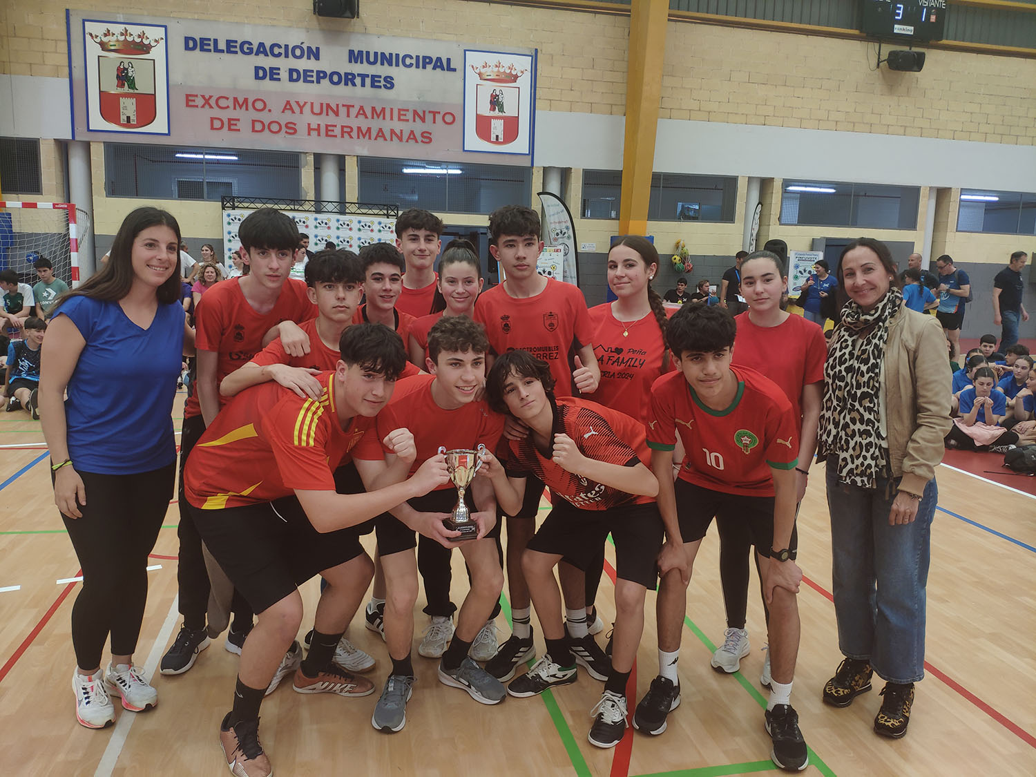 Los campeonatos escolares de pinfuvote reunieron a 350 participantes