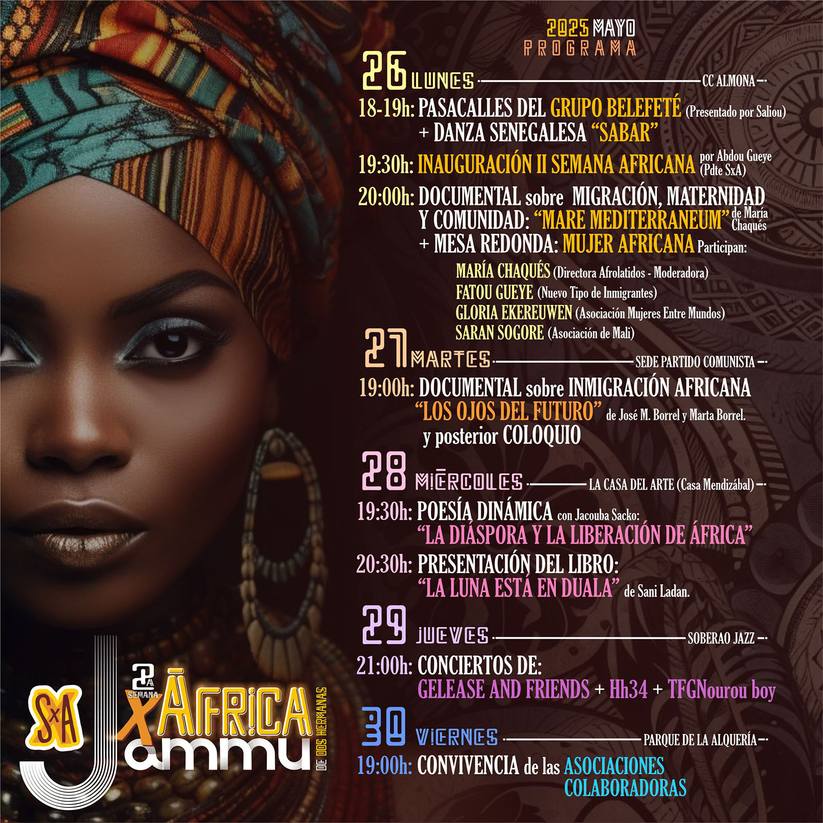 La II Semana de a África ya tiene fecha de celebración
