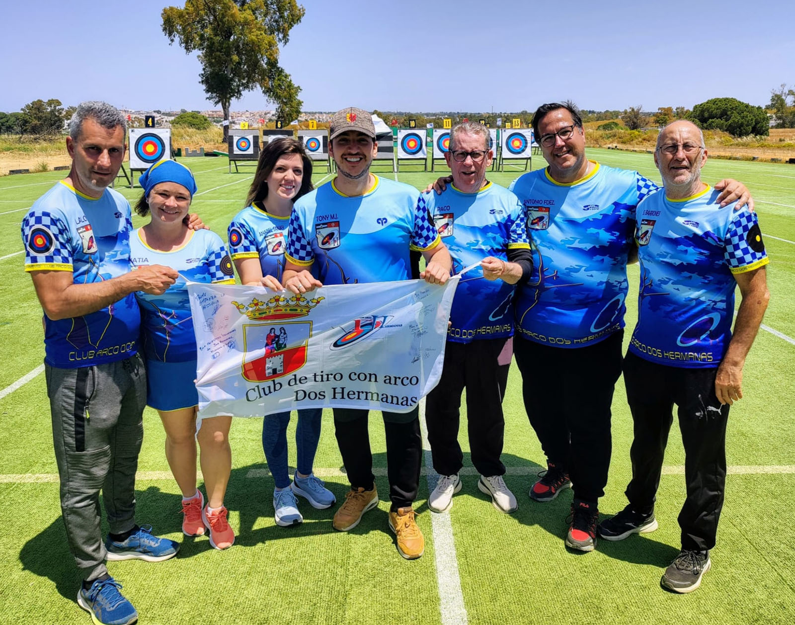 Meritorios resultados para el Club de tiro con arco Dos Hermanas