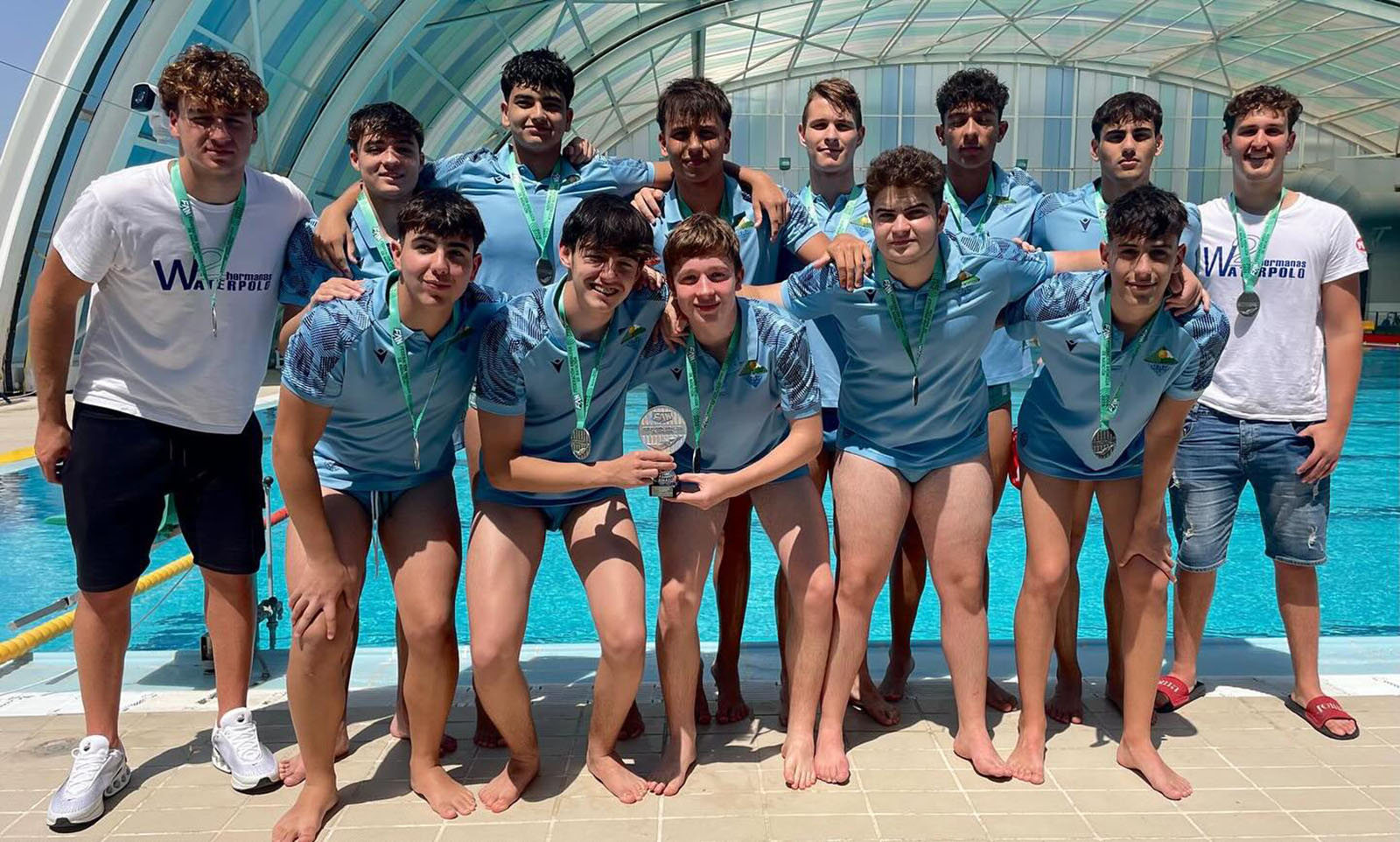 Los juveniles del waterpolo se proclaman subcampeones autonómicos