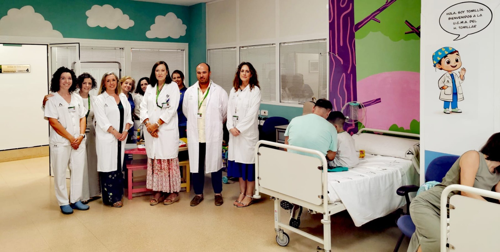 La Unidad de Cirugía Mayor Ambulatoria se humaniza para los más pequeños