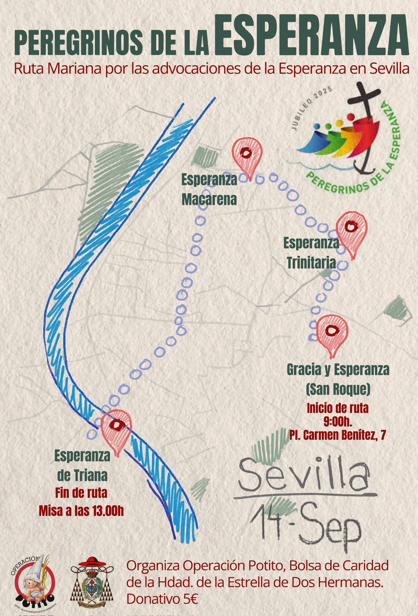 Ruta Mariana por las advocaciones sevillanas de la Esperanza