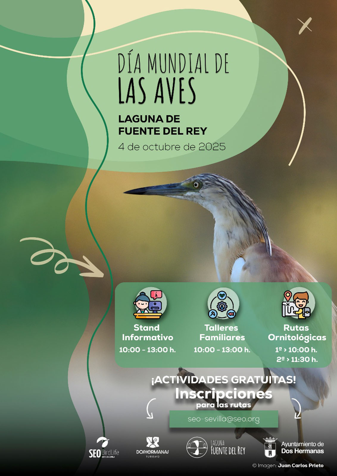 El Día Mundial de las Aves vuelve a la Laguna de Fuente del Rey