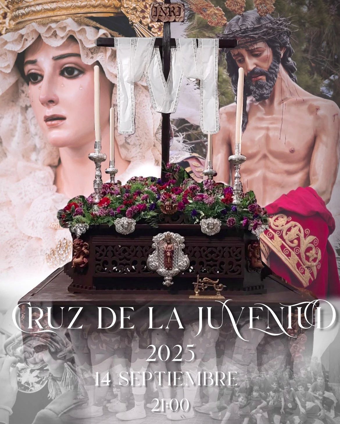 Segunda salida procesional de la Cruz de la Juventud