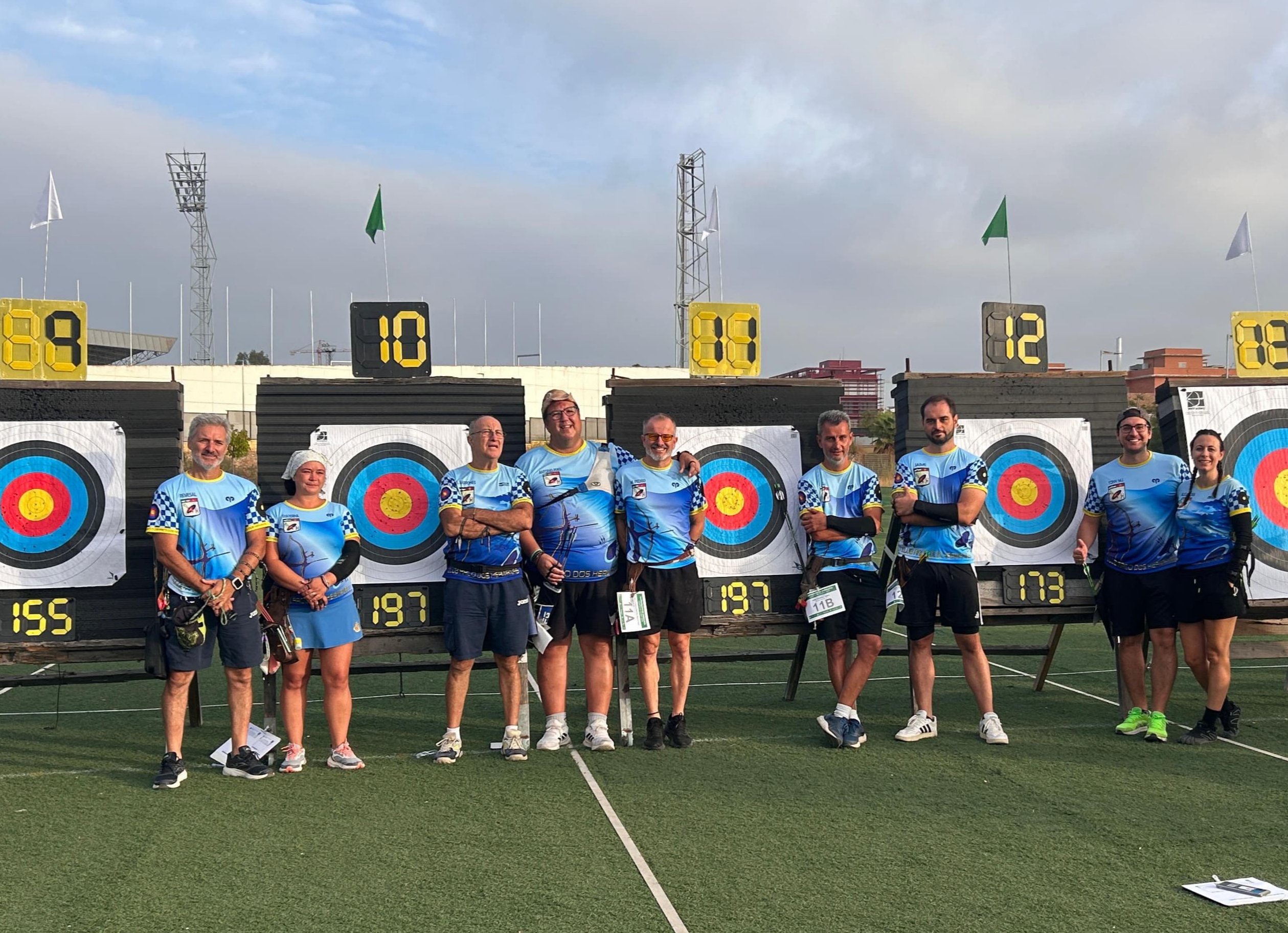 El club más numeroso en el andaluz de tiro con arco