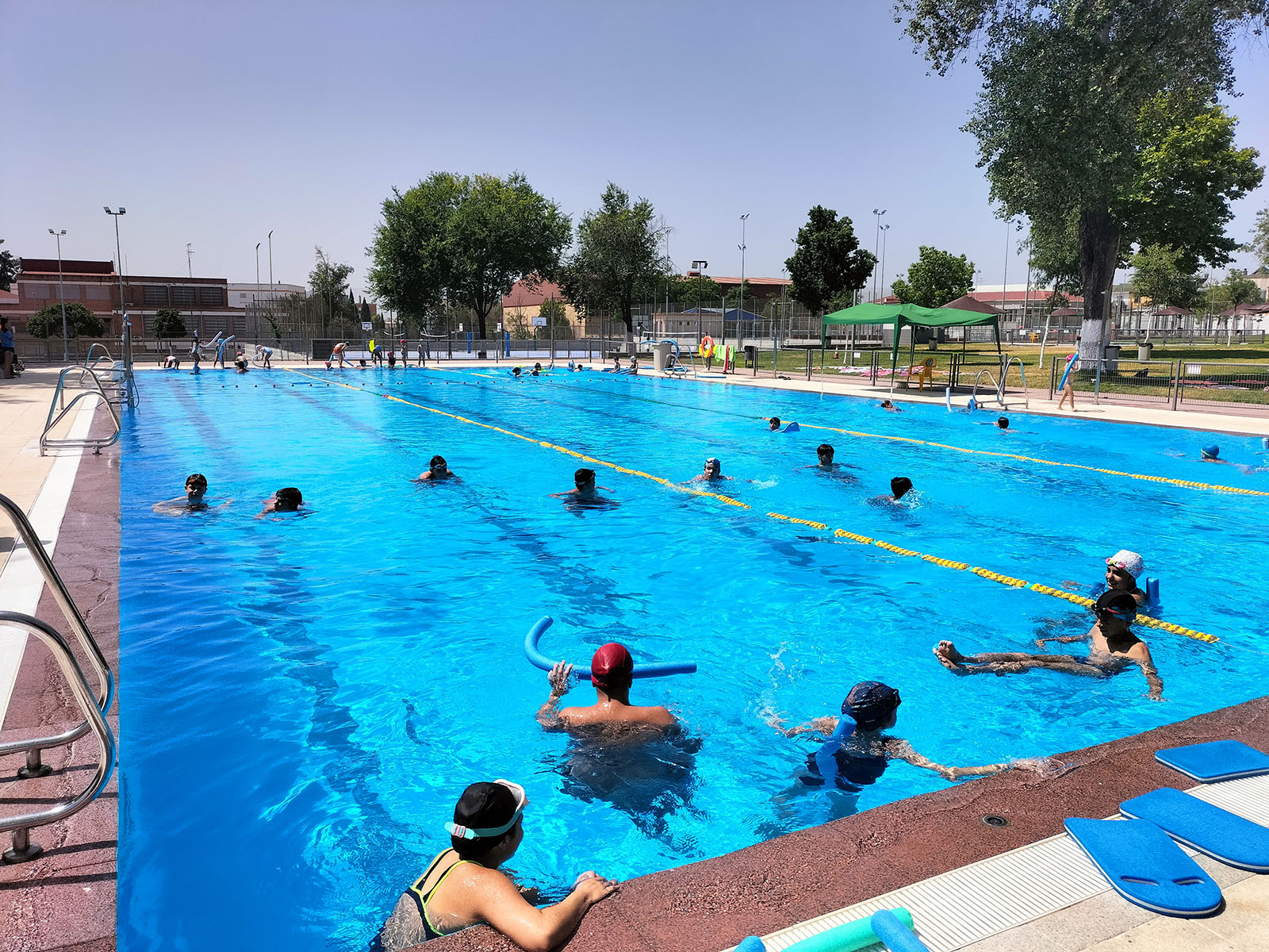 Las piscinas de verano recibieron unas 59.000 visitas