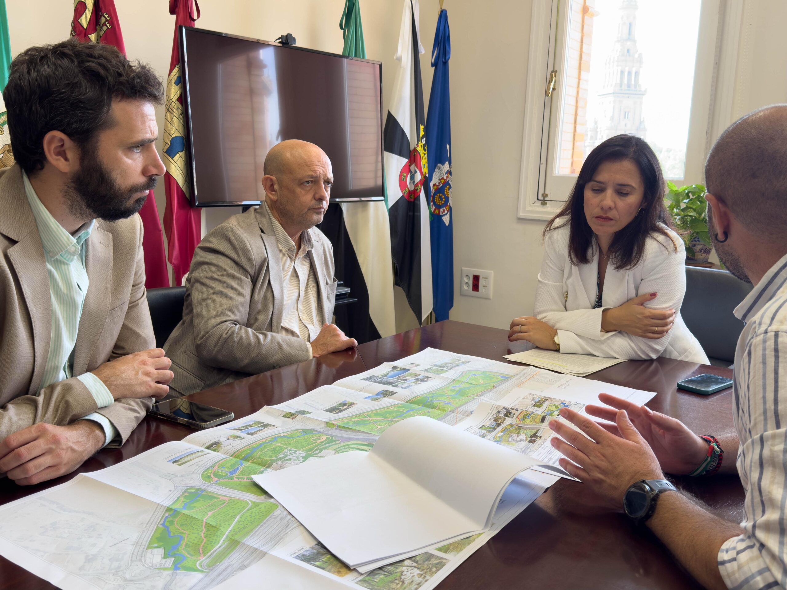 Nuevo impulso al parque fluvial en la Dehesa de Doña María