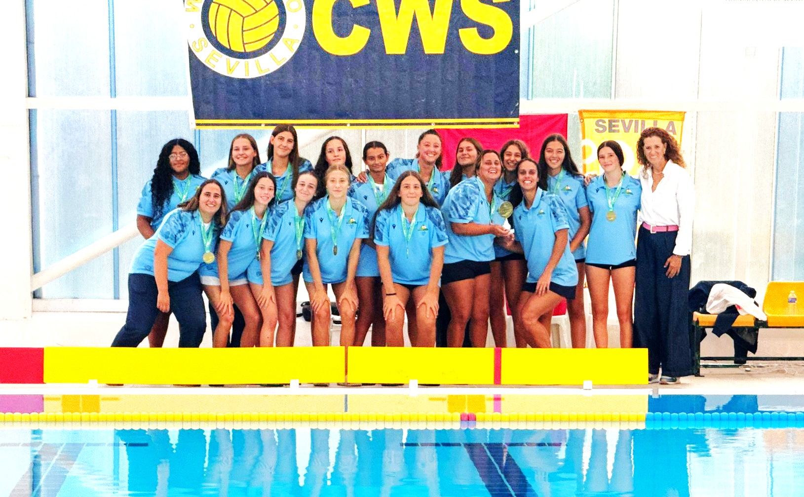 El Club Waterpolo Dos Hermanas reconquista la Copa de Andalucía
