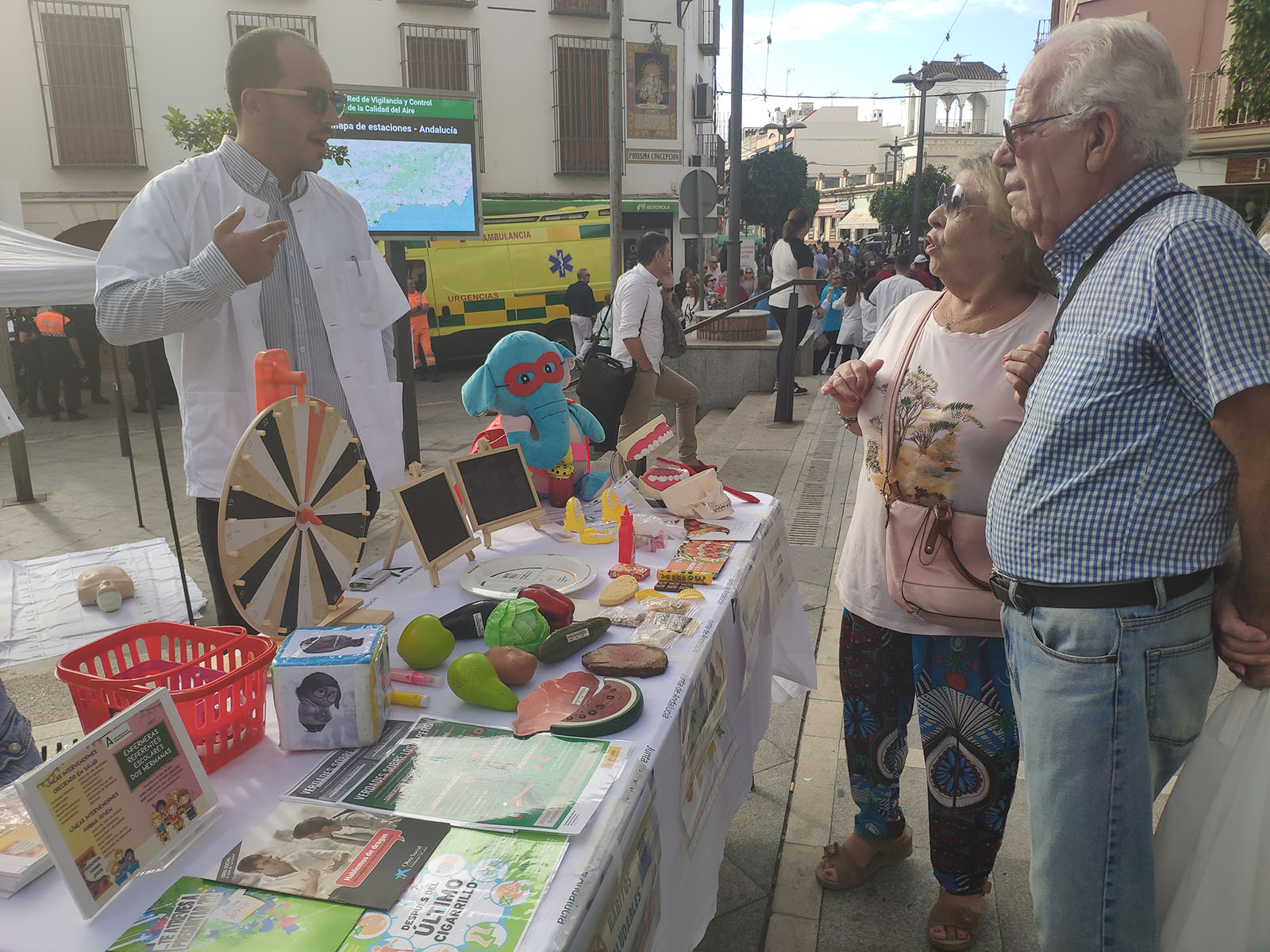 La III Jornada por la Salud volvió a la Plaza de La Mina