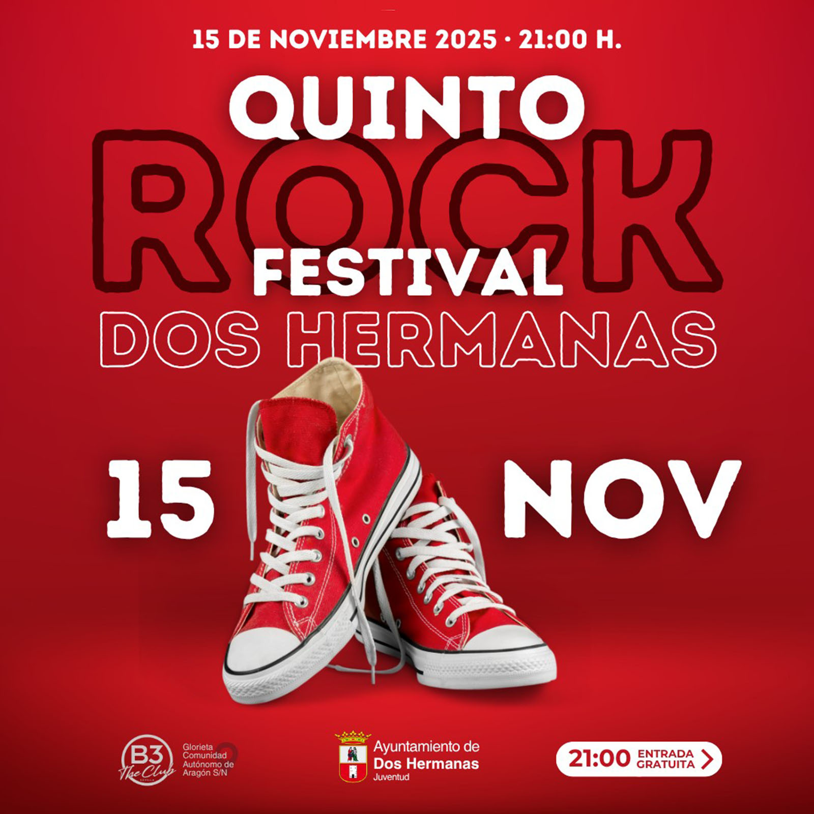 El Quinto Rock Festival ya tiene fecha de celebración