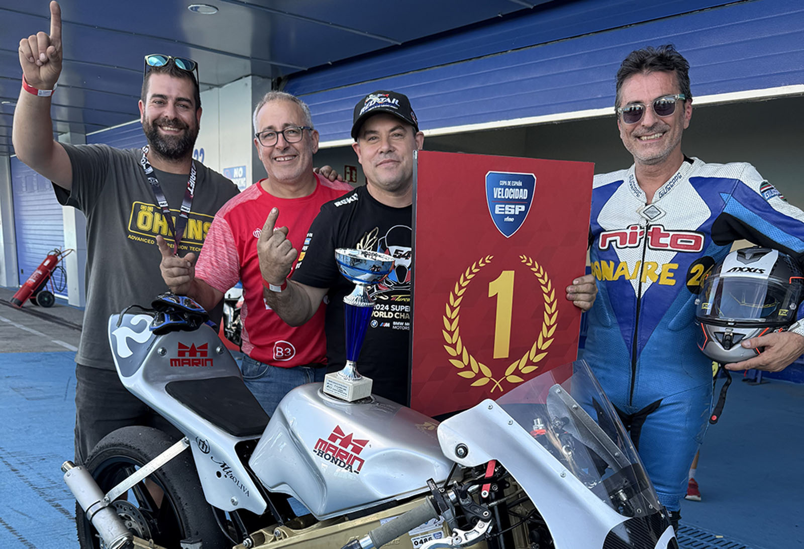 Subcampeón andaluz de velocidad en Jerez de la Frontera