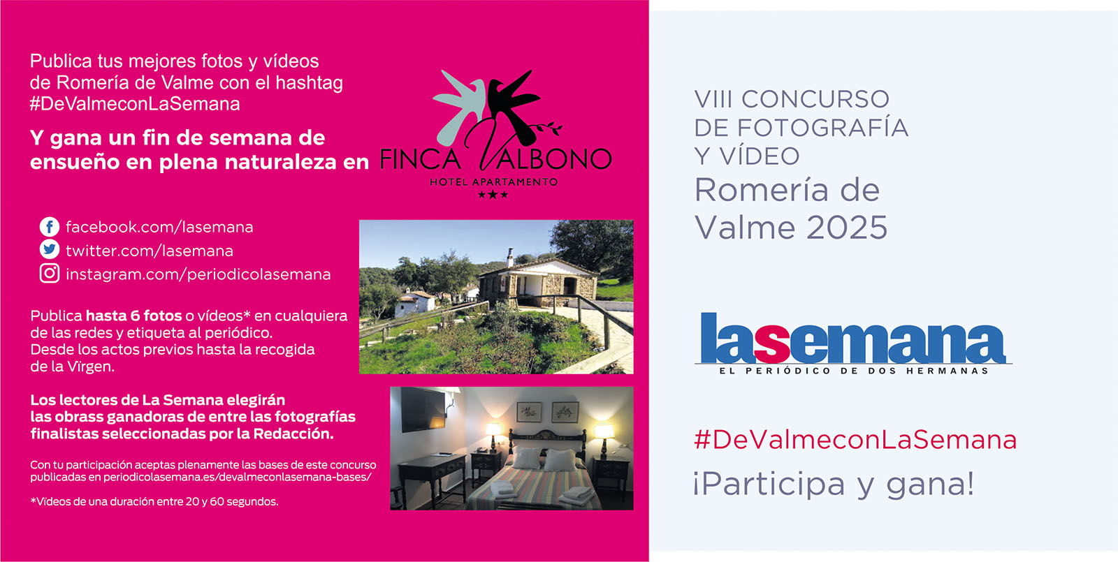 VIII Concurso de fotografía y vídeo de la Romería de Valme