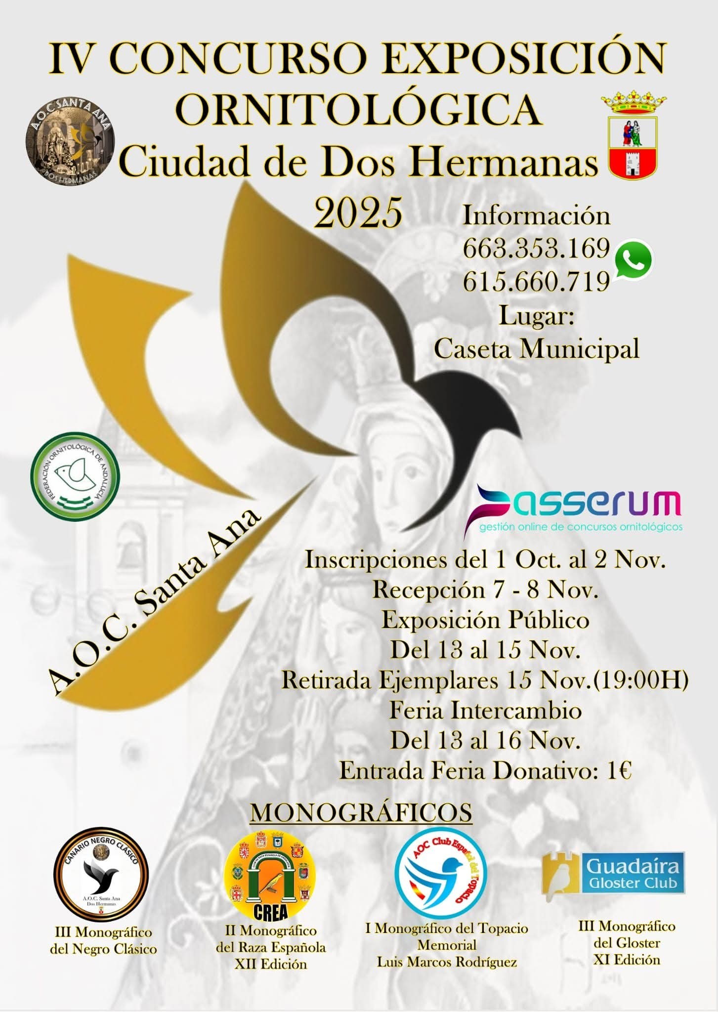 IV Concurso Exposición Ornitológica Ciudad de Dos Hermanas