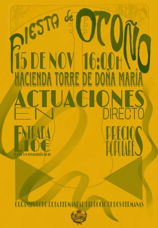 Fiesta del otoño del coro de la Hermandad del Rocío