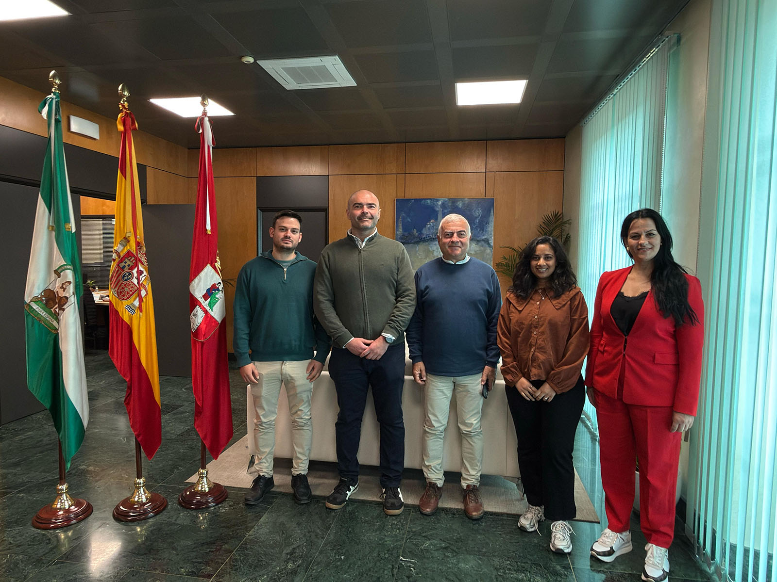 El Ayuntamiento de Atenas visita Dos Hermanas