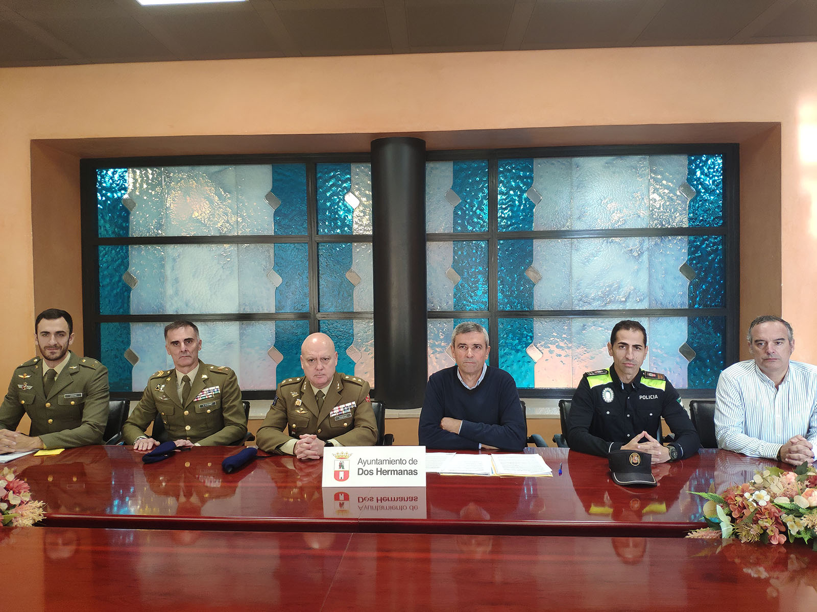 Corbata de la ciudad para el batallón de helicópteros BHELMA IV