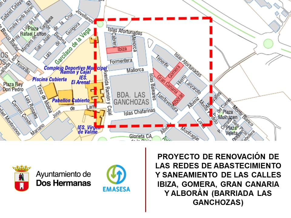 Primer proyecto de Emasesa en Las Ganchozas
