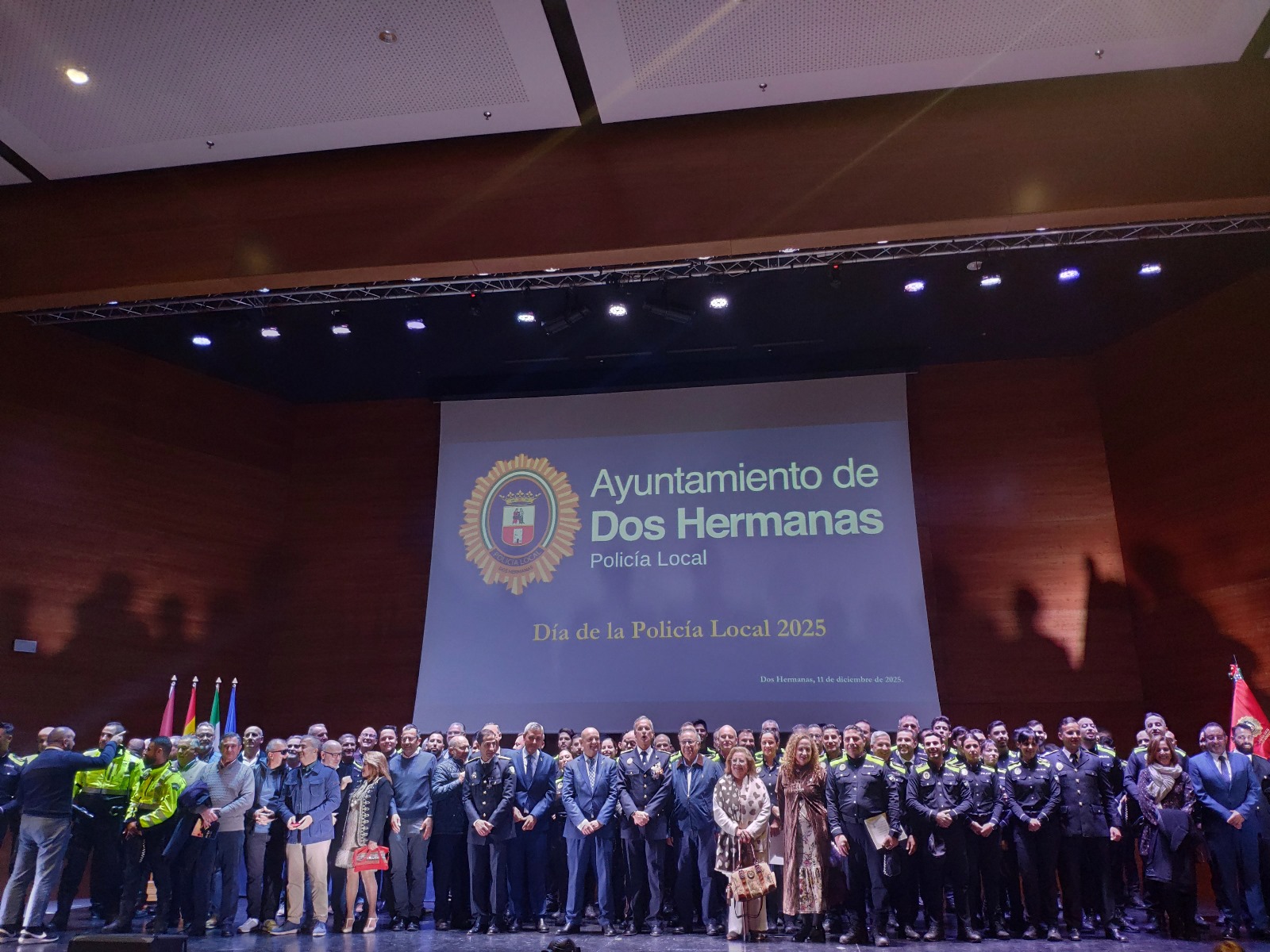 La Policía Local recupera su día con nuevo himno y nuevos agentes