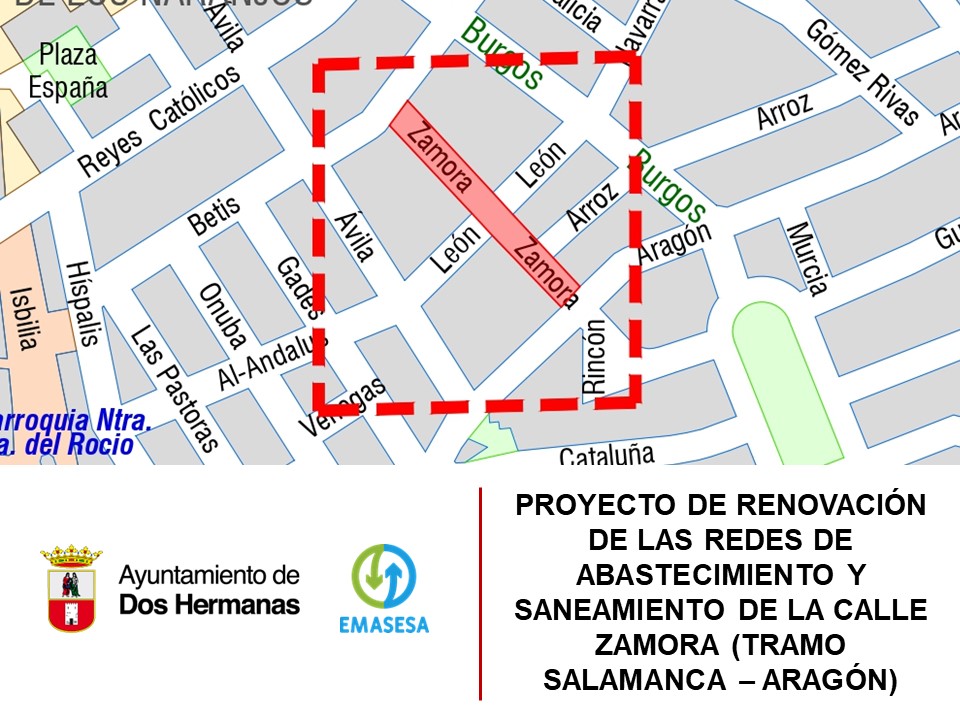Actuación integral en la calle Zamora